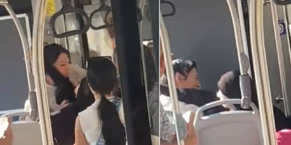 Denizli’de halk otobüsünde kavga: Kadınlardan biri gözaltına alındı