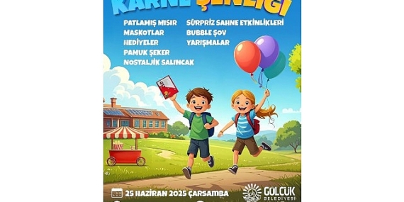 Gölcük’te Karne Şenliği Coşkusu Başlıyor