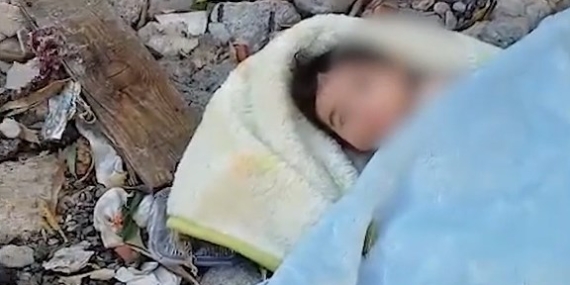 Güngören’de boş arazide 3 aylık bebek bulundu