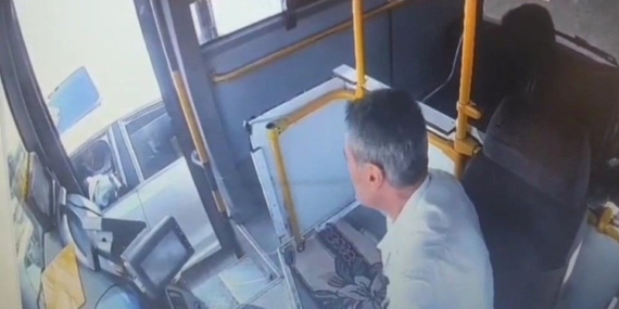 Otobüs şoförüne direksiyon başında silahlı saldırı