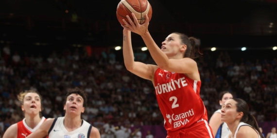 Potanın Perileri, Avrupa Şampiyonası’nda çeyrek finalde