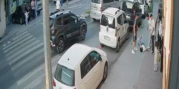 Sokak ortasında sopayla öldüresiye dayak