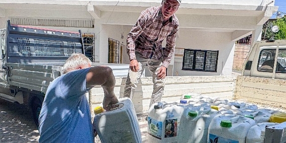 Yenişehir Belediyesinden çiftçiye organik gübre desteği