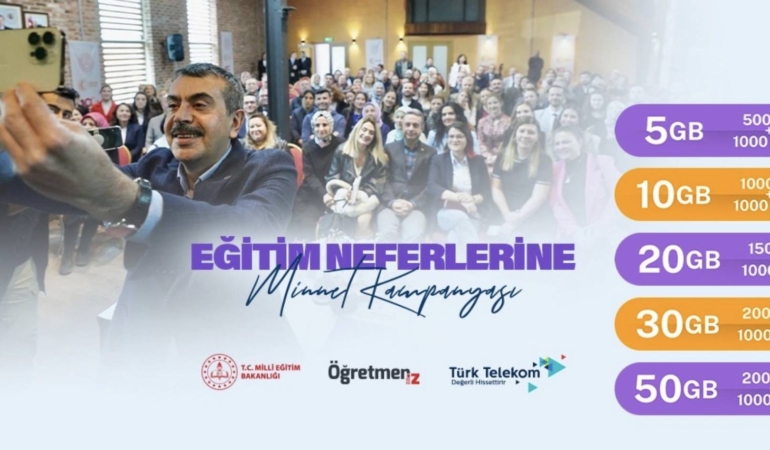 Öğretmenlere Özel İletişim Tarifesi